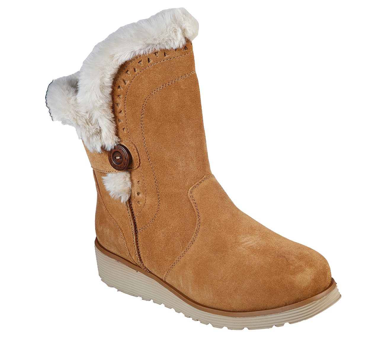 skechers wedge boots uk