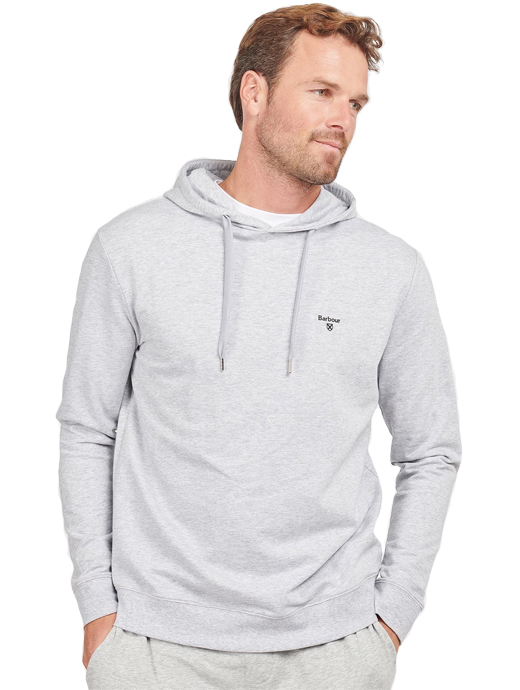 Barbour Albert Hoodie Light Grey Marl