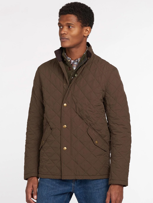 Barbour Powell Quilted Jacket (Black)