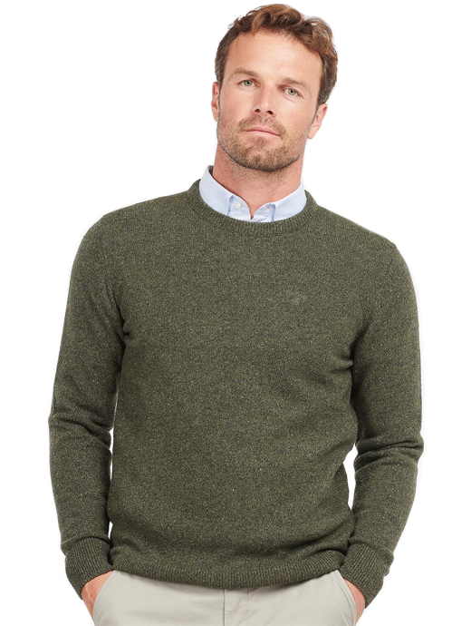 pasaporte Rizado baños Barbour Tisbury Crew Neck Jumper Navy | Griggs