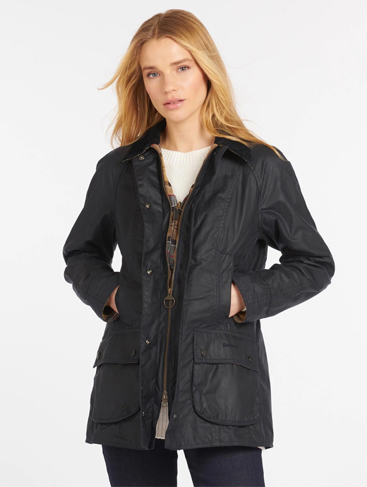 Barbour Beadnell Waxed Jacket Sage | Griggs