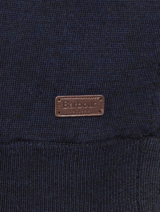barbour gamlan half zip sweater