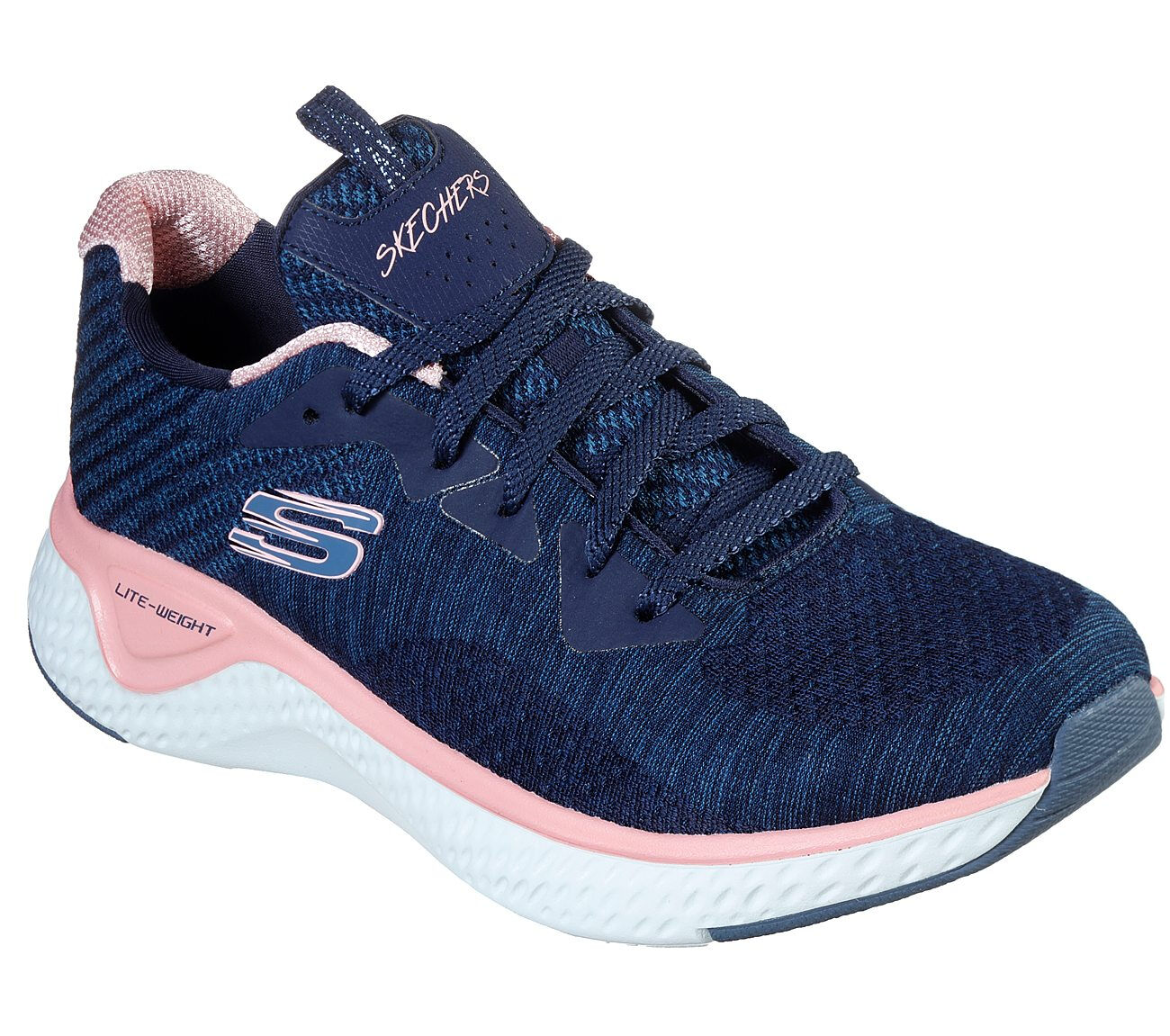 navy skechers