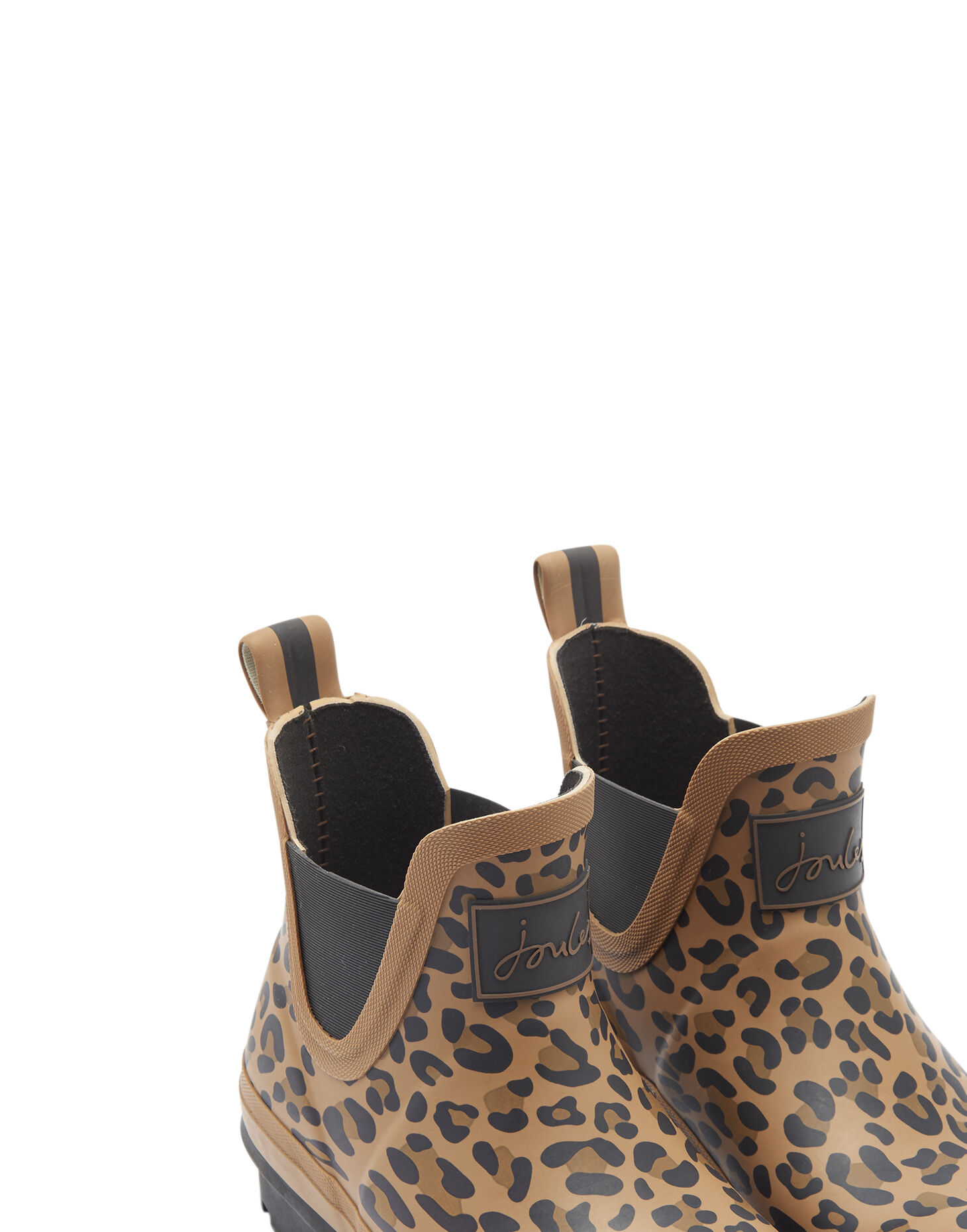 joules leopard stripe wellies