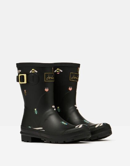 printed wellies
