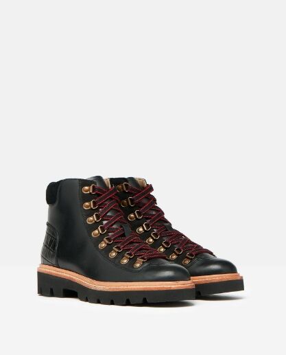 joules leather hiker boot