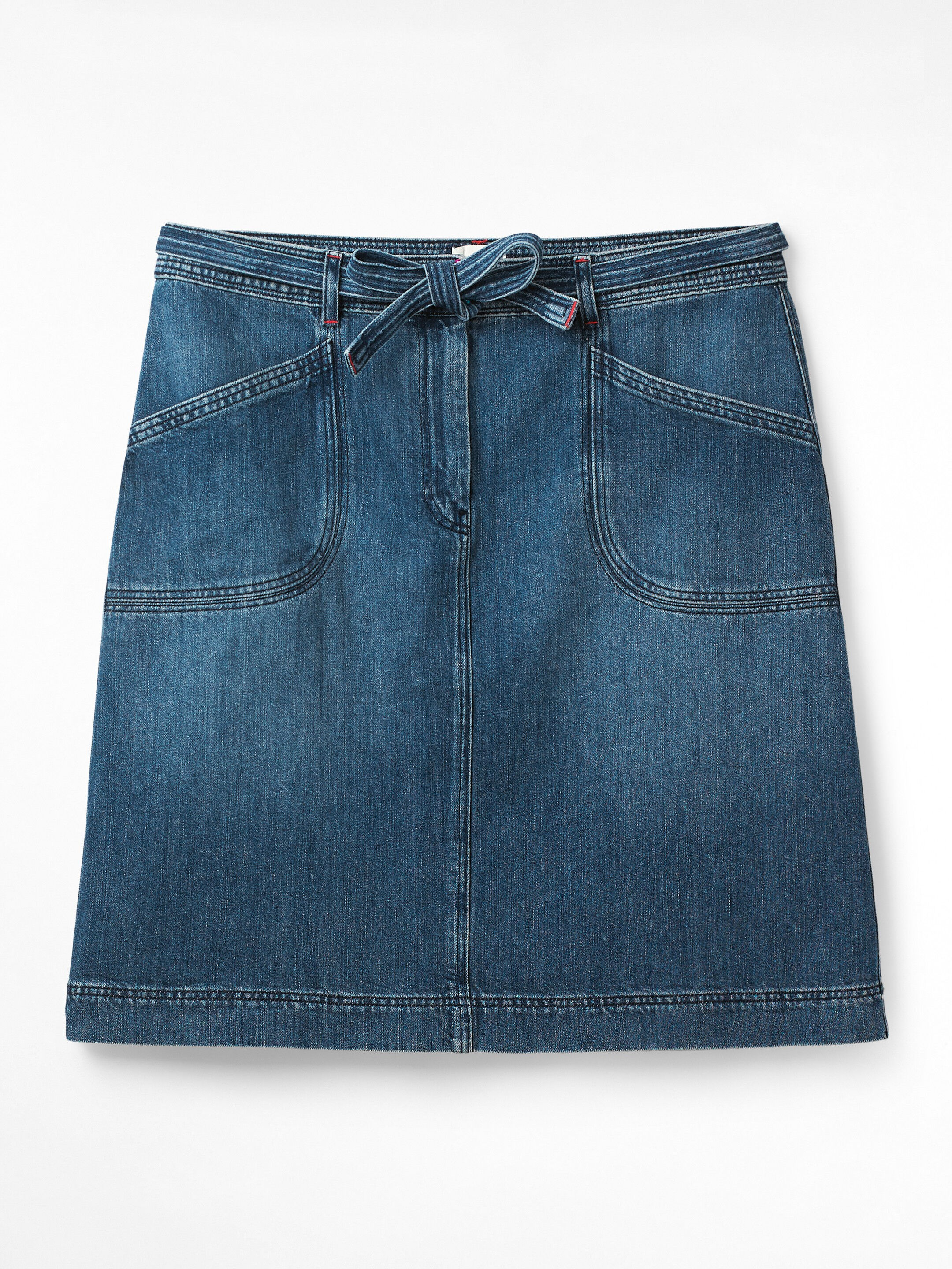 white denim skirt uk