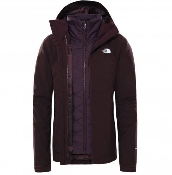 The North Face Women S Carto Zip In Trclimate Jacket Root Brown The North Face Women S Carto Zip In Trclimate Jacket Root Brown