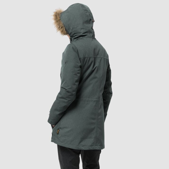 Coastal Range Parka Greenish Grey