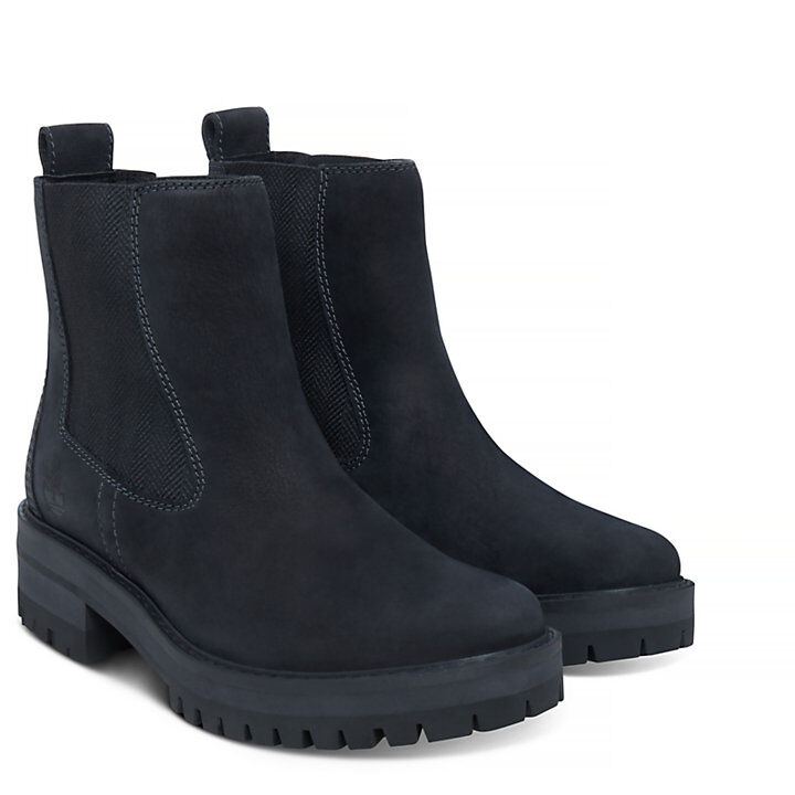 courmayeur valley chelsea boot for women in black