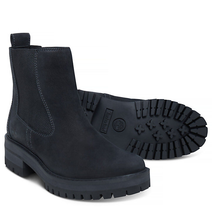 courmayeur valley chelsea boot for women in black