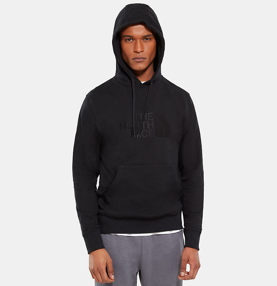 mens north face drew peak hoodie