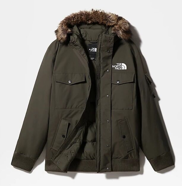 North Face Men's Gotham Jacket Taupe Green