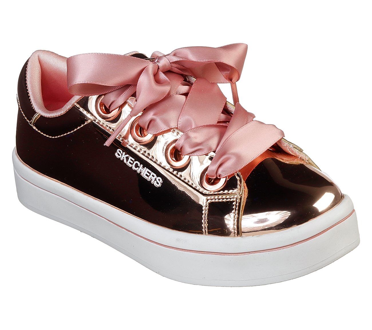 skechers hi lites rose gold