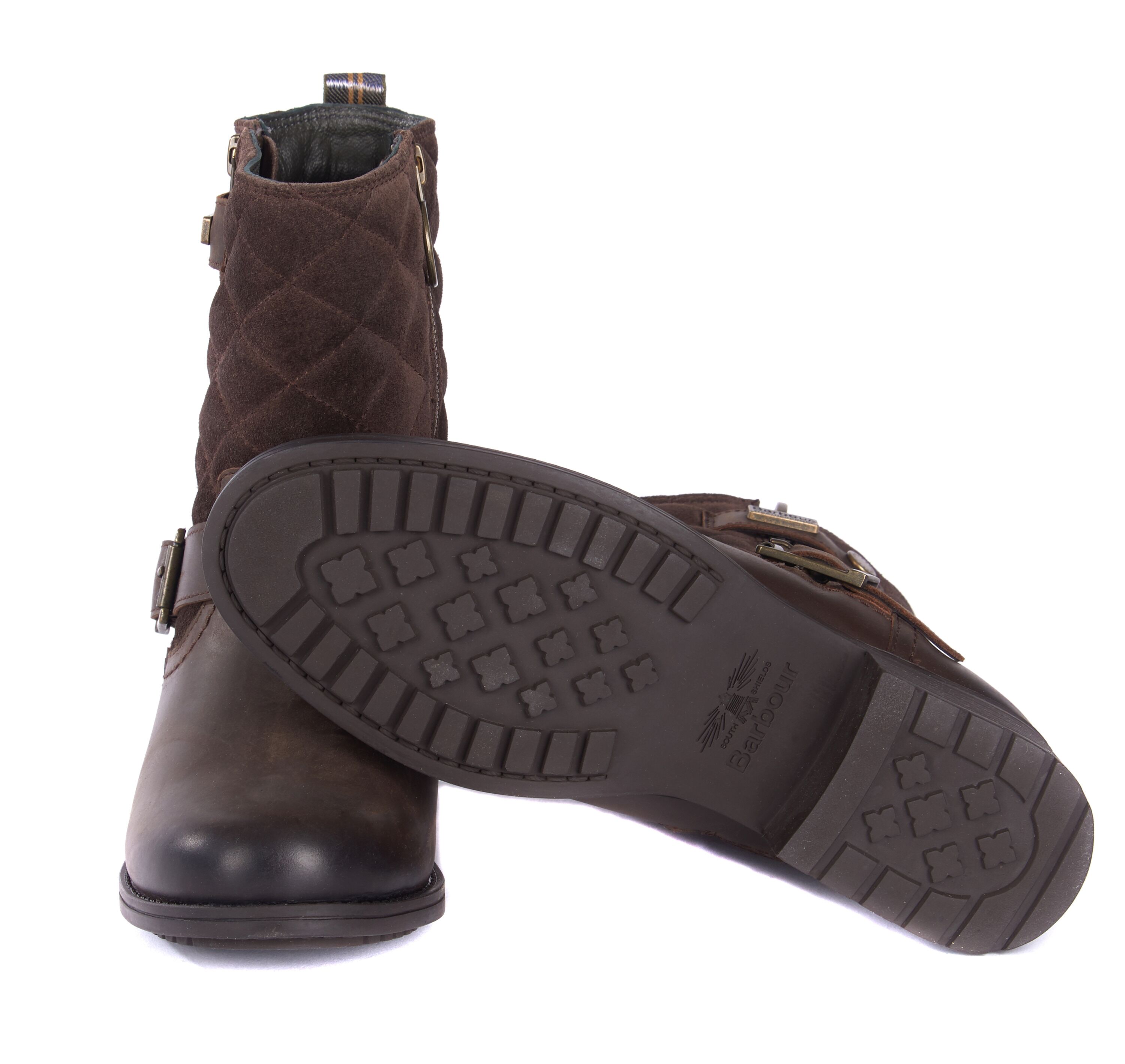 barbour sienna boots brown