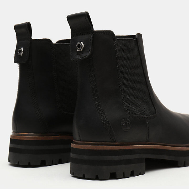 timberland london square chelsea boots black