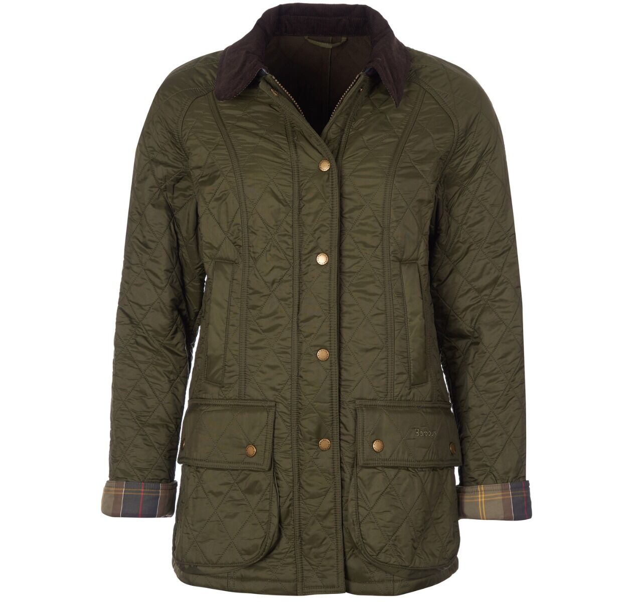 Barbour Beadnell Polarquilt Jacket Olive