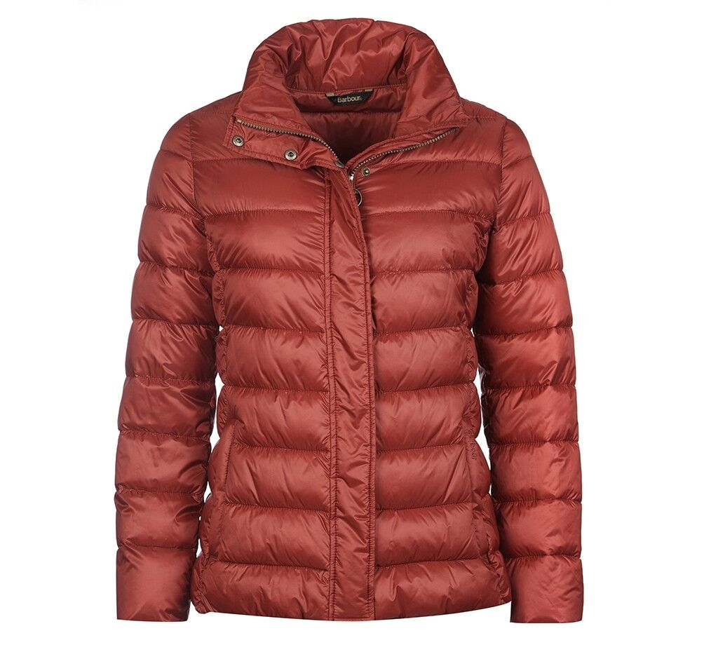 Barbour Farne Quilt Jacket Red | Griggs
