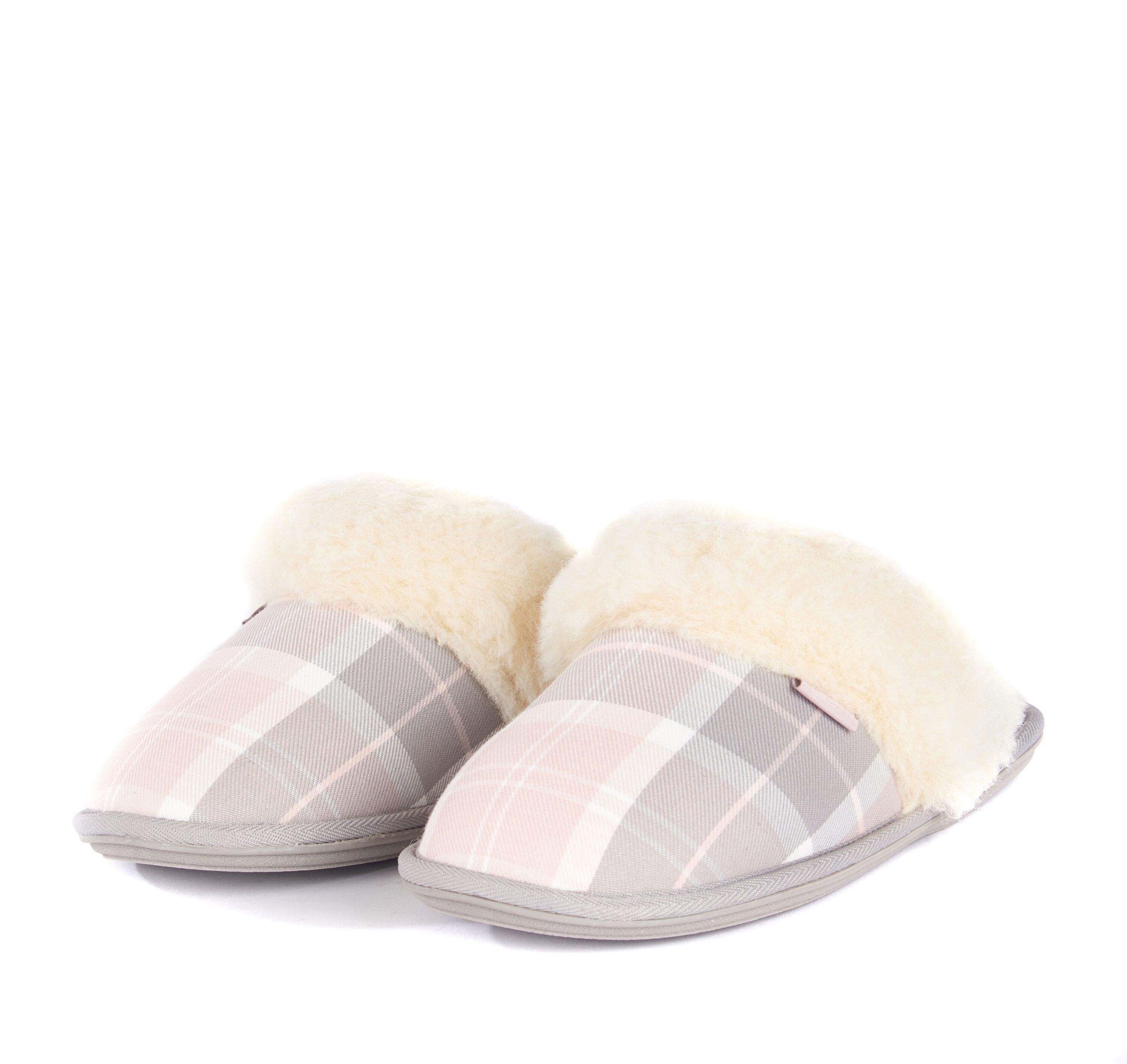 barbour lydia mule slippers grey