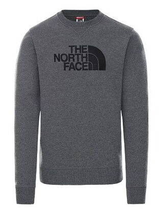 grey north face sweater