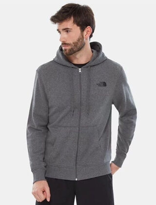 the north face open gate full zip hoodie