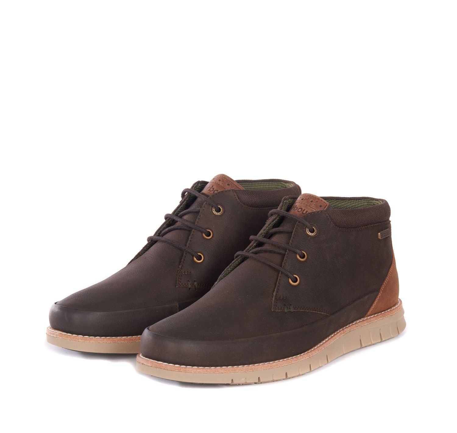 barbour mens brown boots