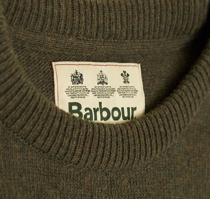 barbour nelson essential v neck jumper