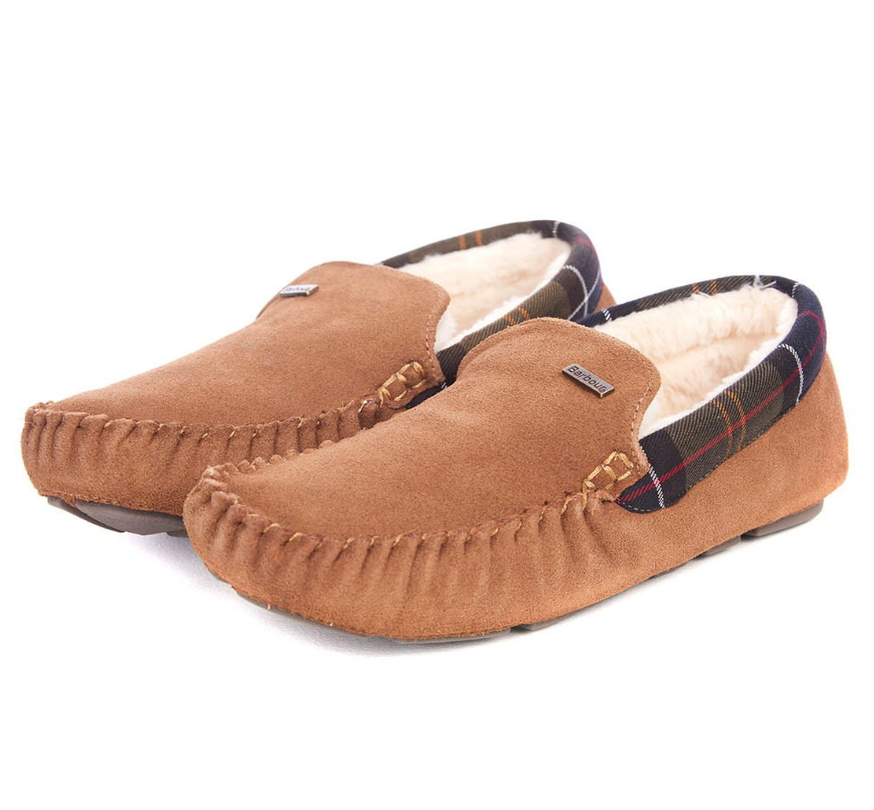 barbour monty suede slippers