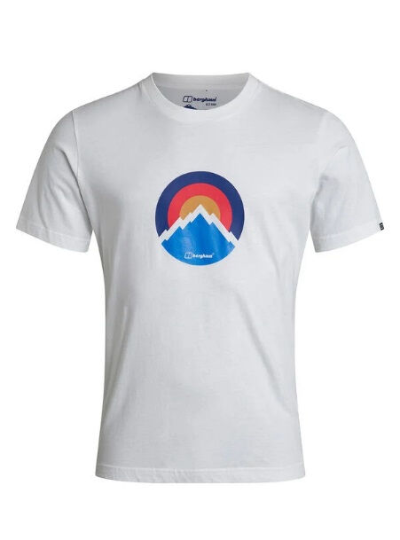 Berghaus Men S Modern Mountain T Shirt White