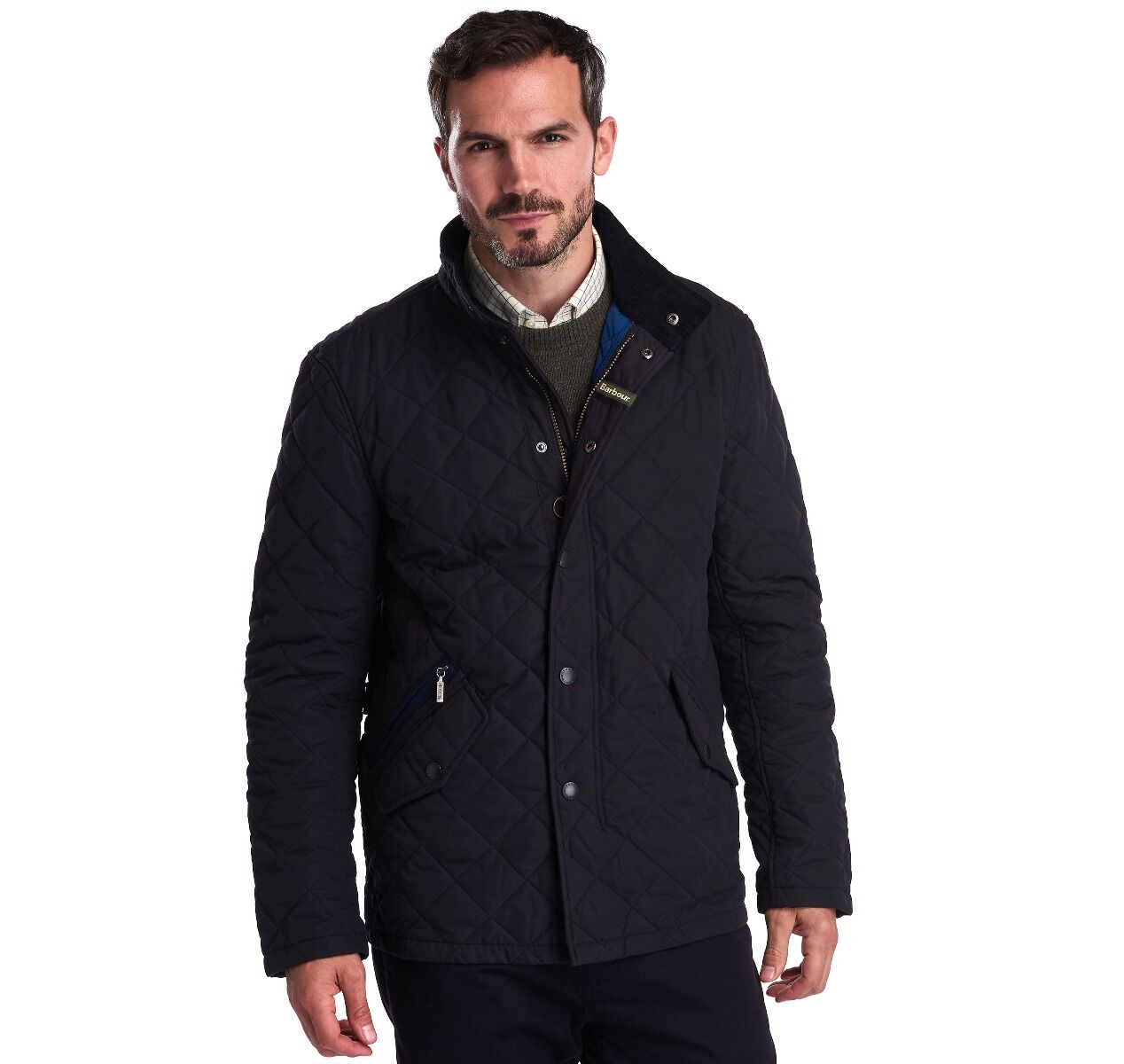 barbour shoveler quilted jacket