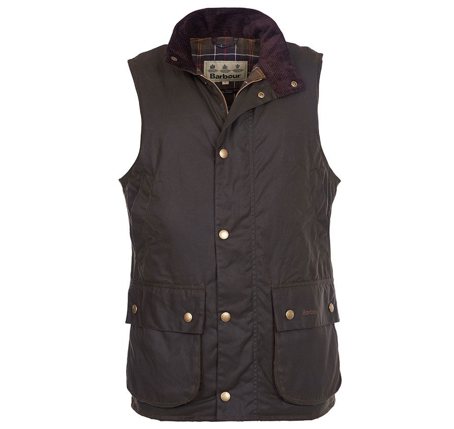 barbour gilet wax