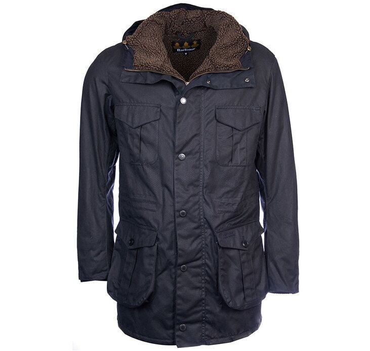 Barbour Oakum Wax Jacket Navy