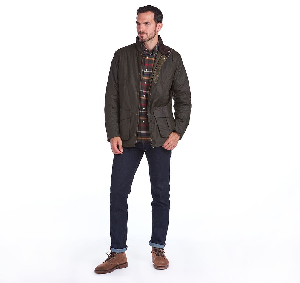 barbour hereford olive