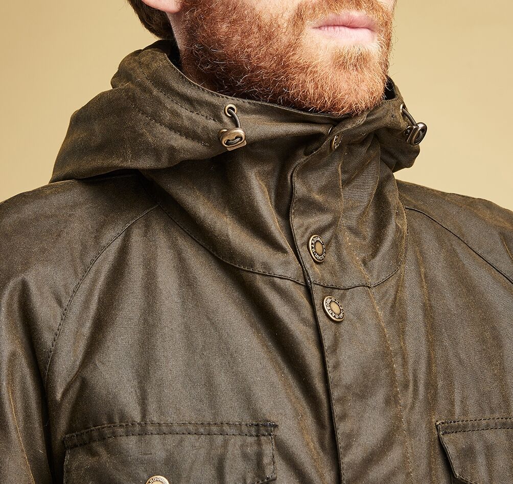 barbour nautic waxed cotton jacket