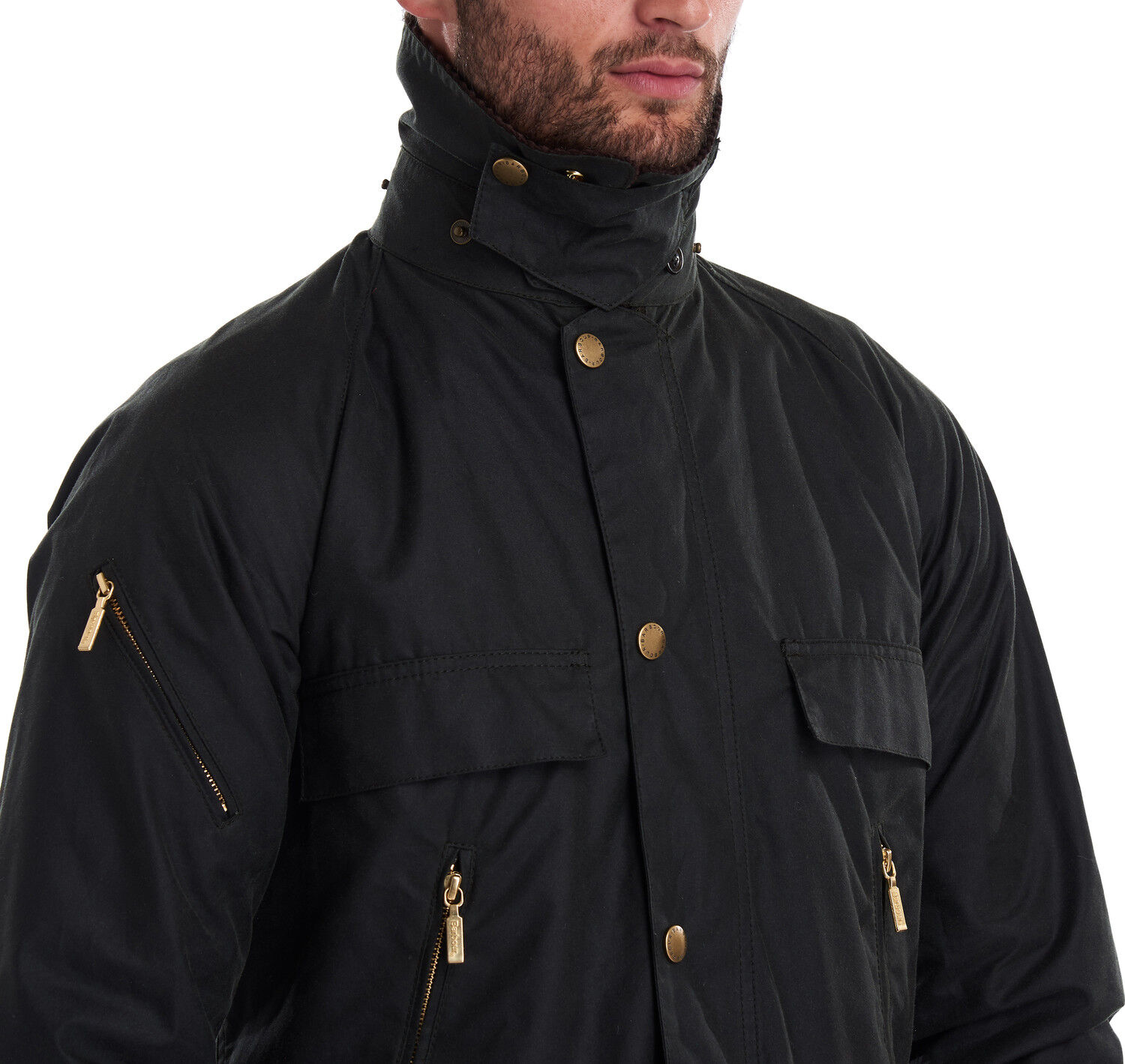 barbour icons bedale waxed cotton jacket