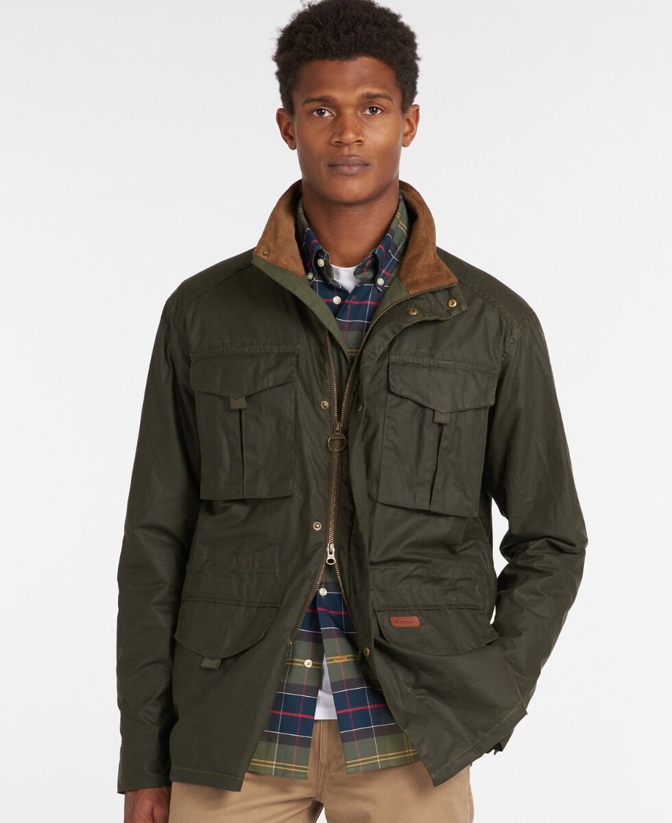 Barbour light outlet blue jacket