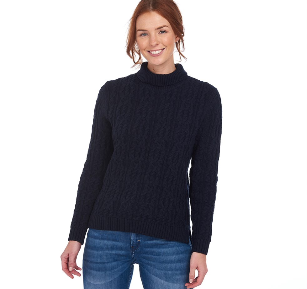 barbour burne knit