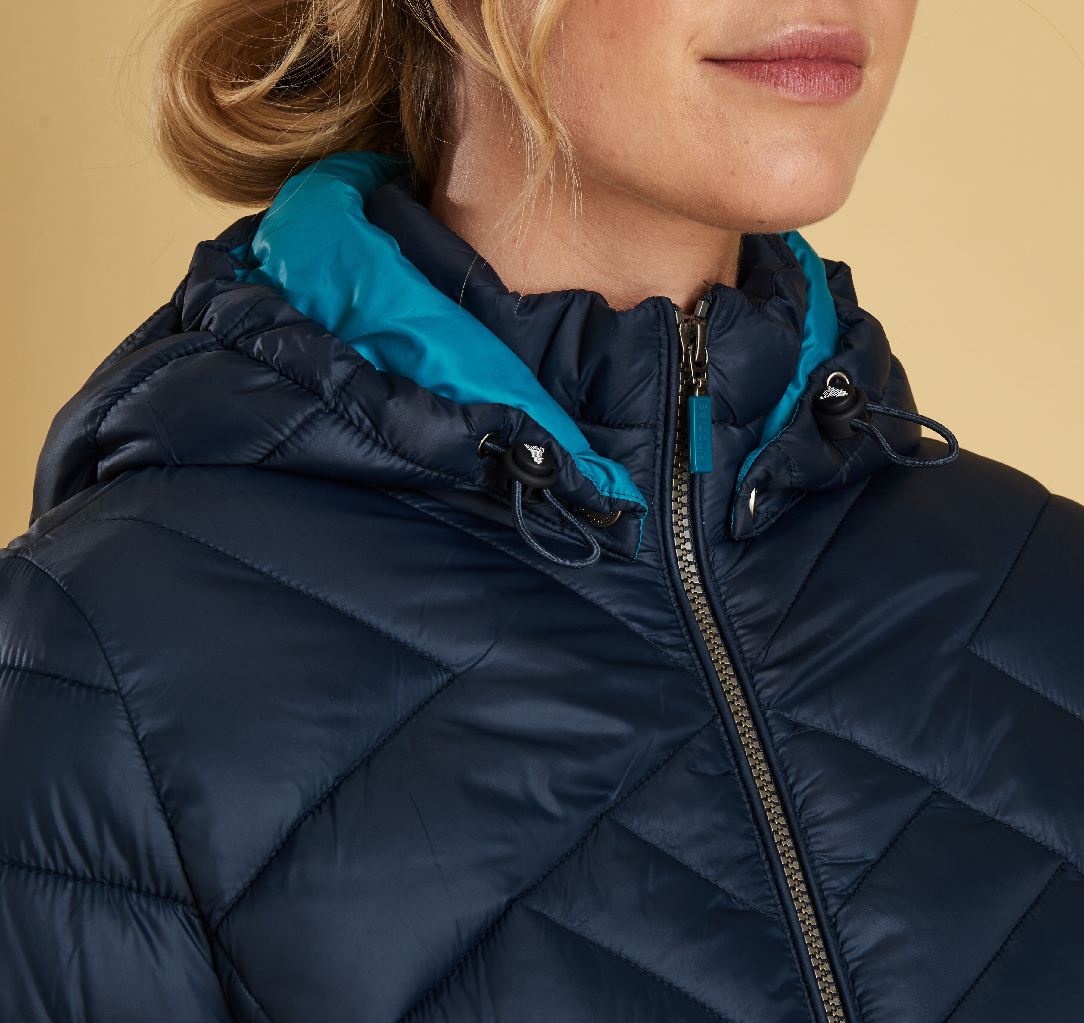 barbour pentle quilted jacket navy