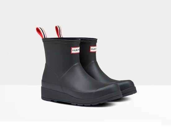 hunter womens black wellies