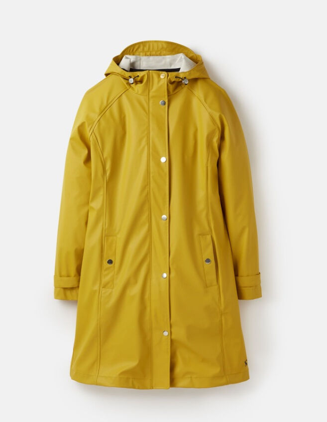 rubberised rain jacket