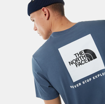 The North Face Redbox T Shirt Vintage Indigo