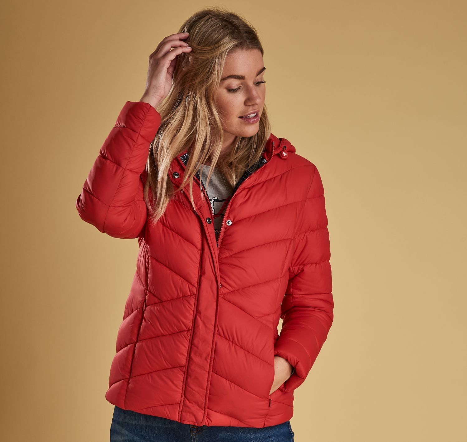 barbour seaward quilted jacket