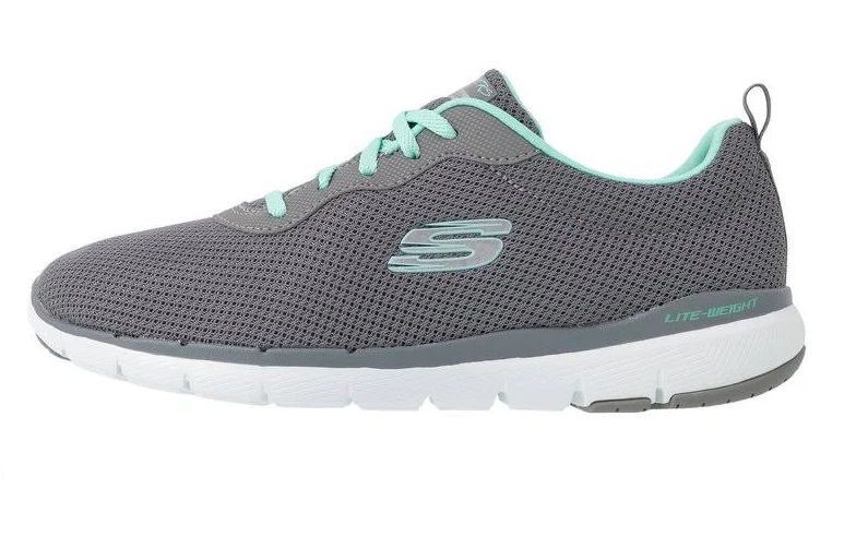 skechers flex appeal 3.0 grey