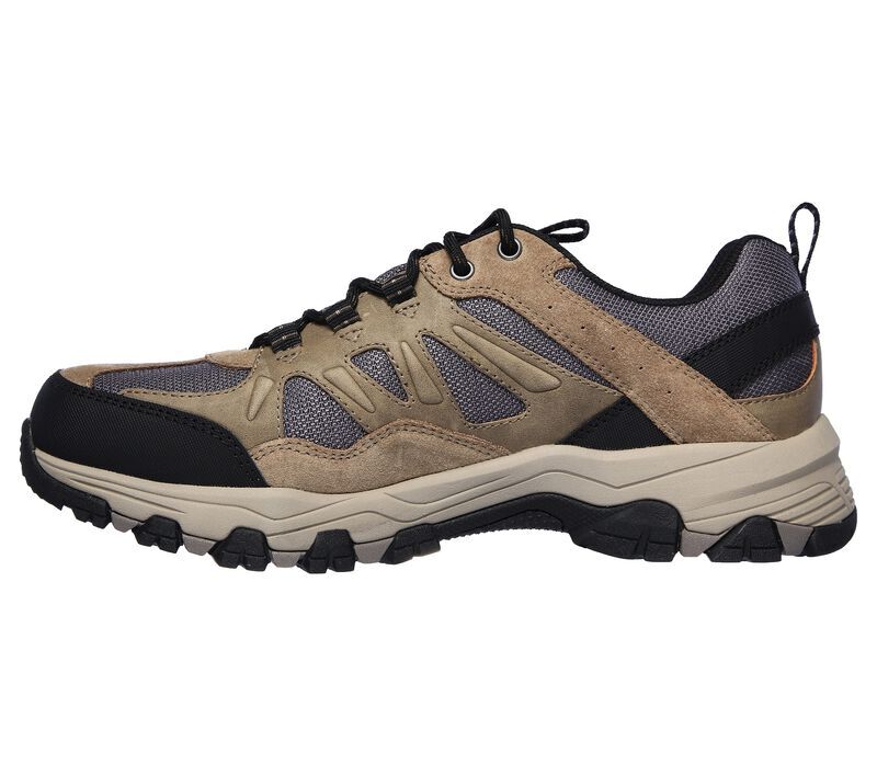 Skechers Selmen - Enago Waterproof Lace Up Trainer Tan