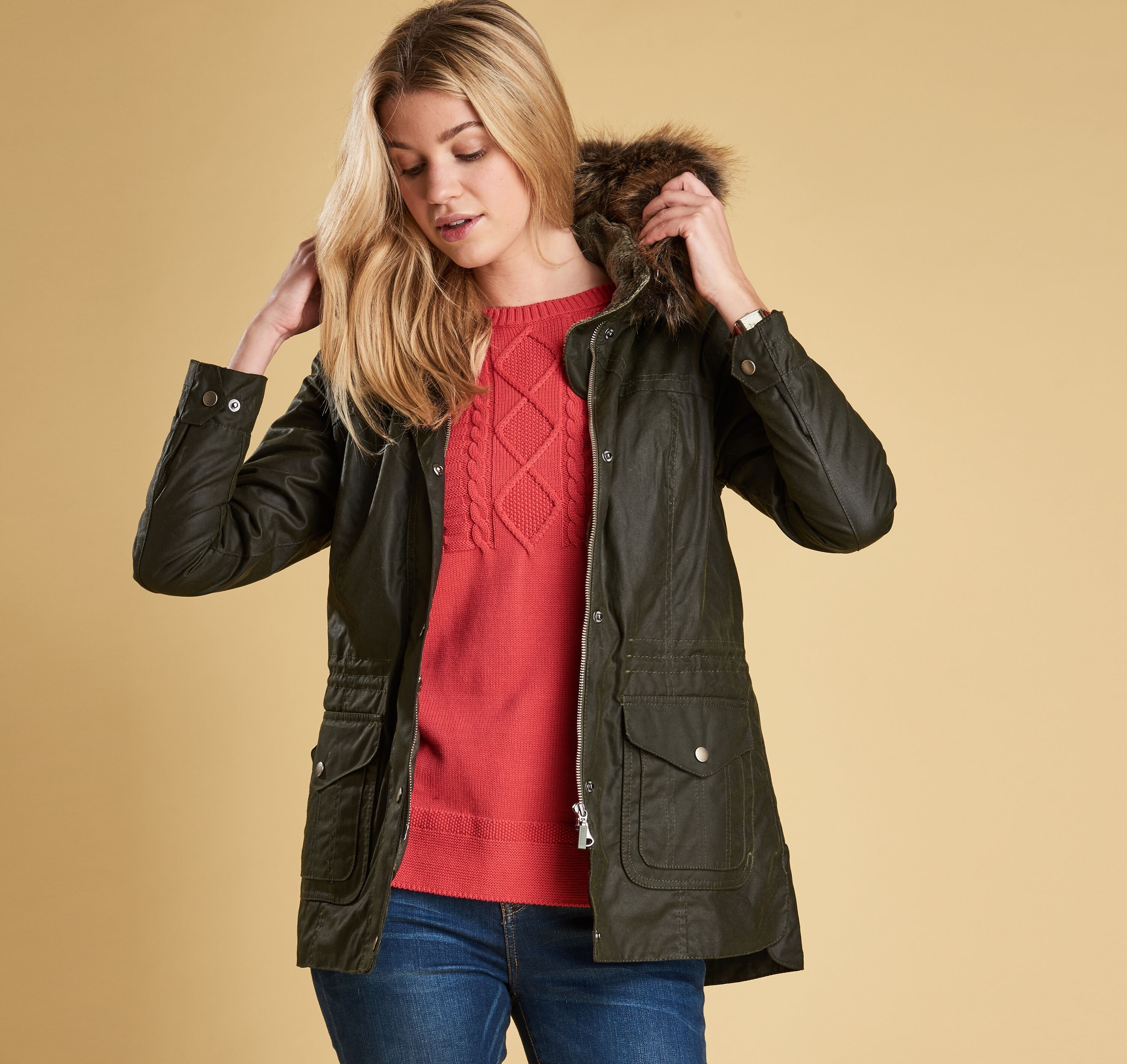 barbour southwold waxed cotton jacket