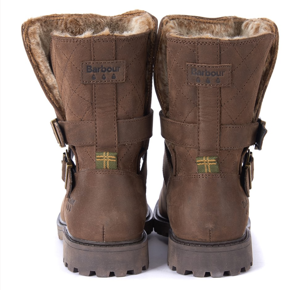 ladies brown barbour boots