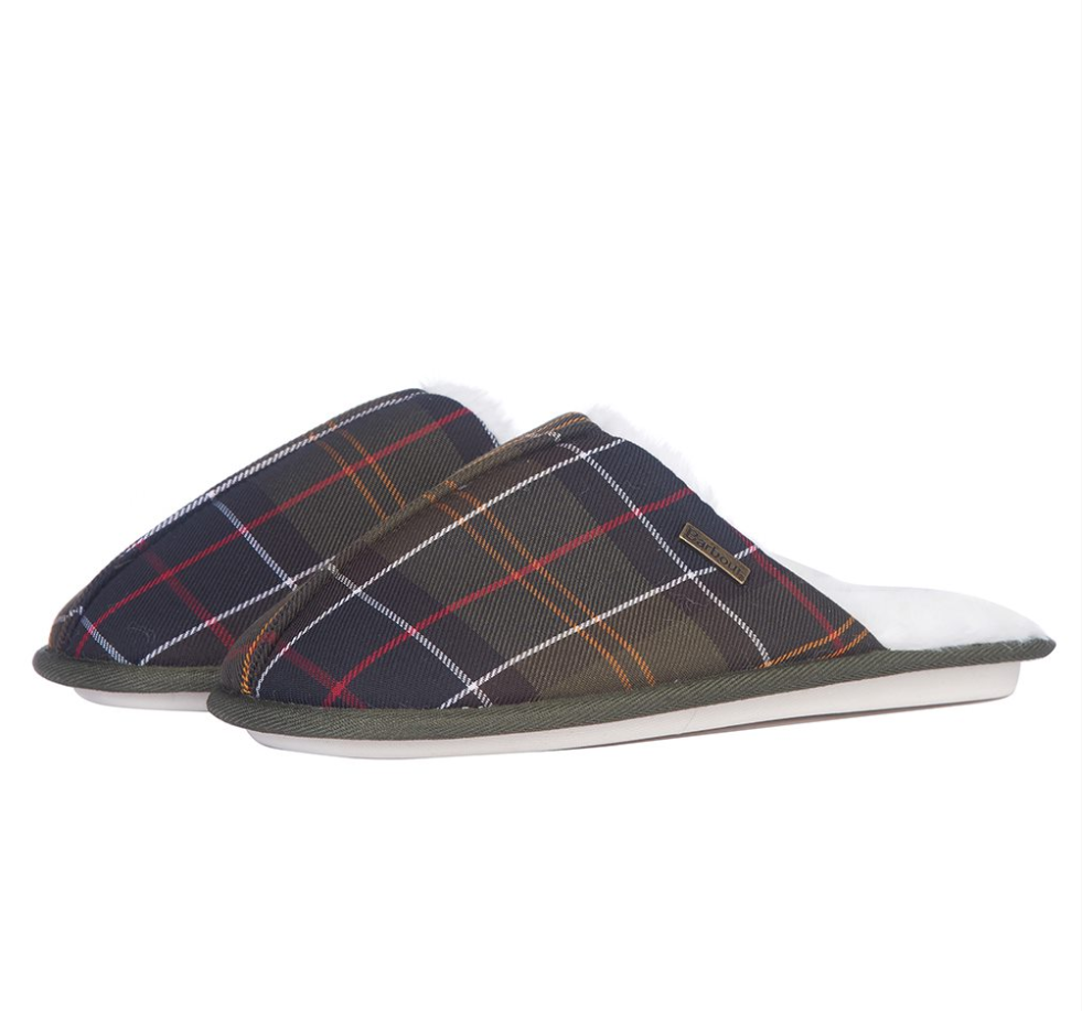 barbour mule slippers