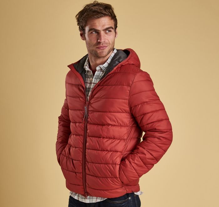 Barbour Trawl Quilted Jacket Iron Ore 