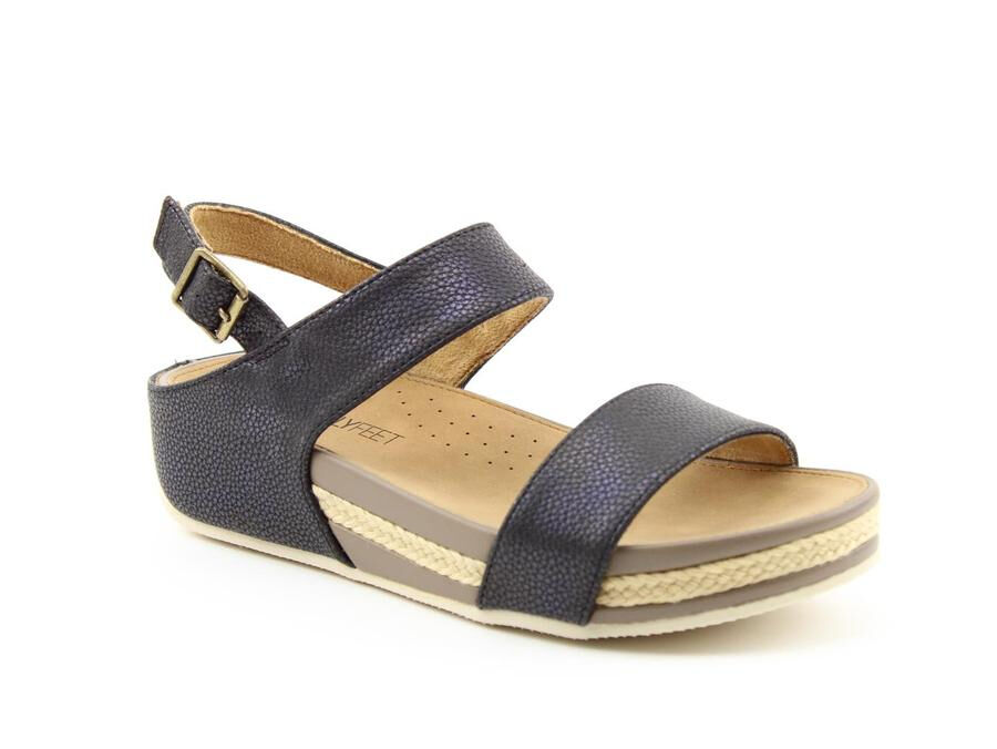 heavenly feet black sandals
