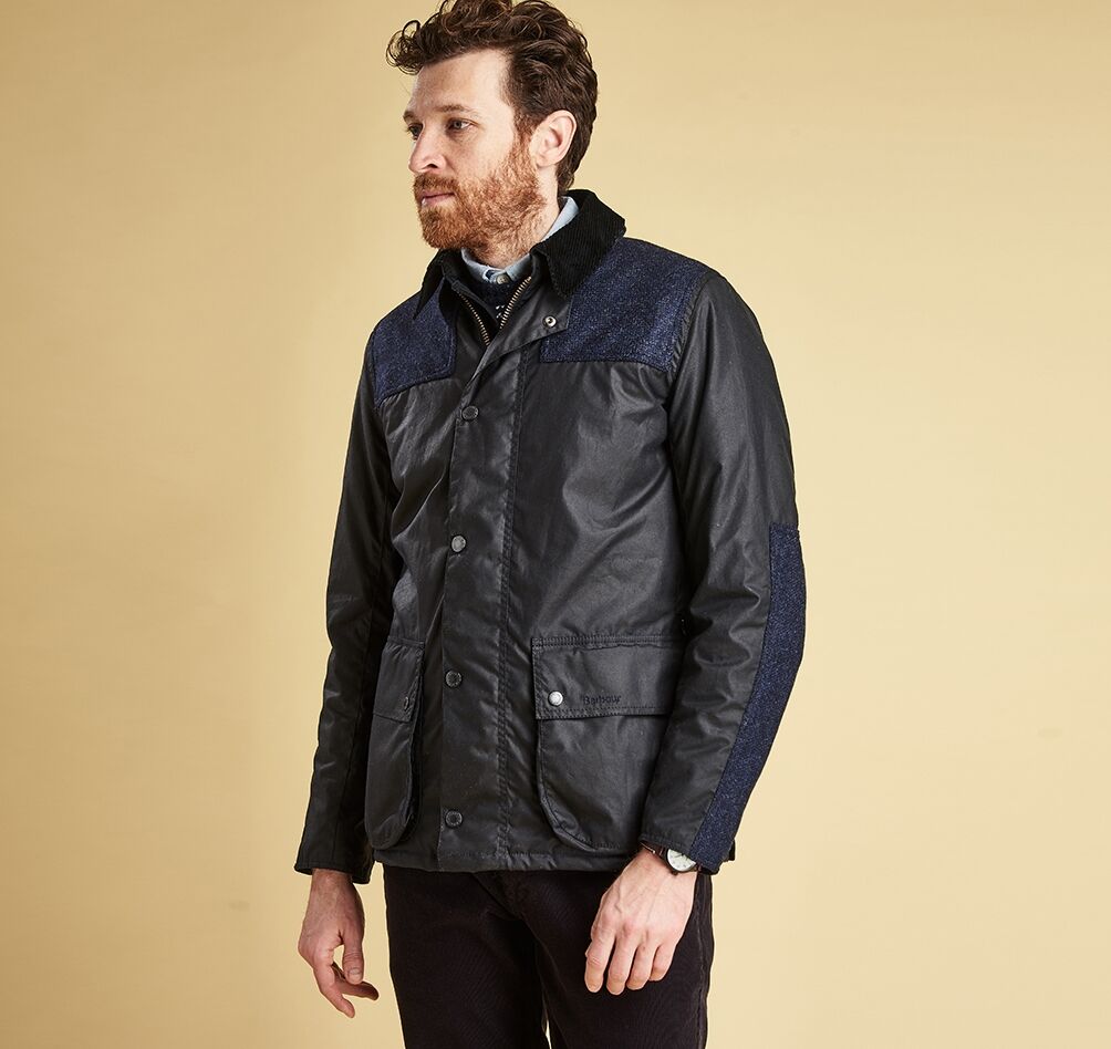 barbour wight waxed cotton jacket